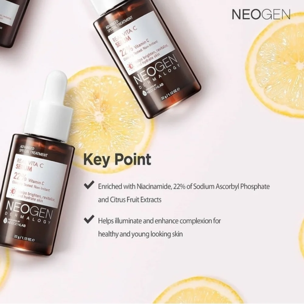 NEOGEN DERMALOGY Real Vita C Serum, New In Box - Picture 4 of 6